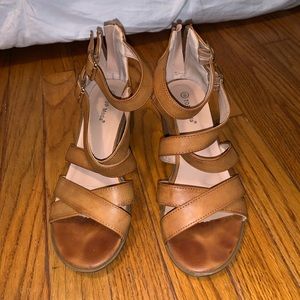 Strappy Heeled Sandals